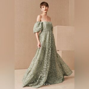BHLDN Beatrice Organza Maxi Dress